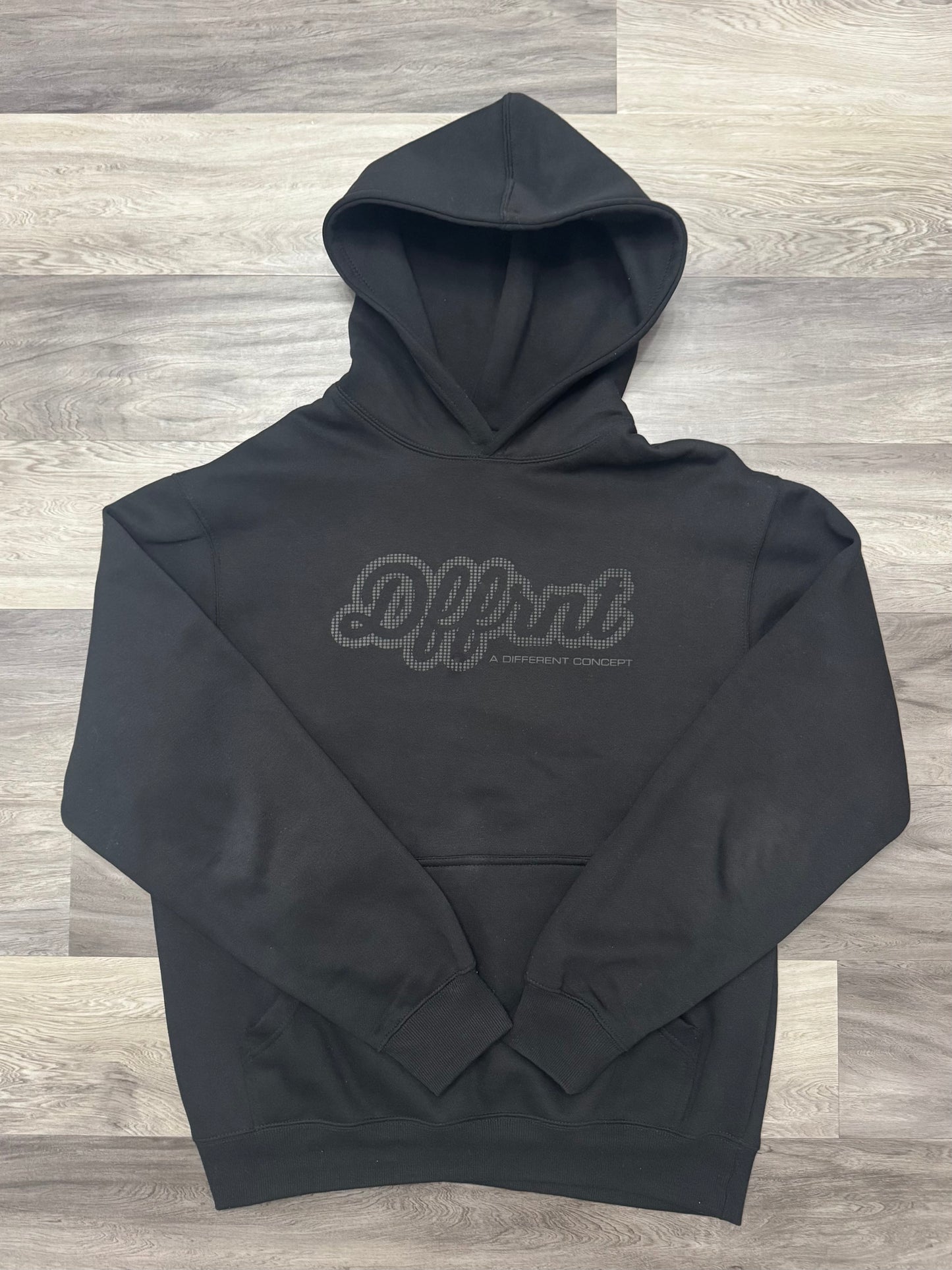 DFFRNT Signature 3D Logo Hoodie