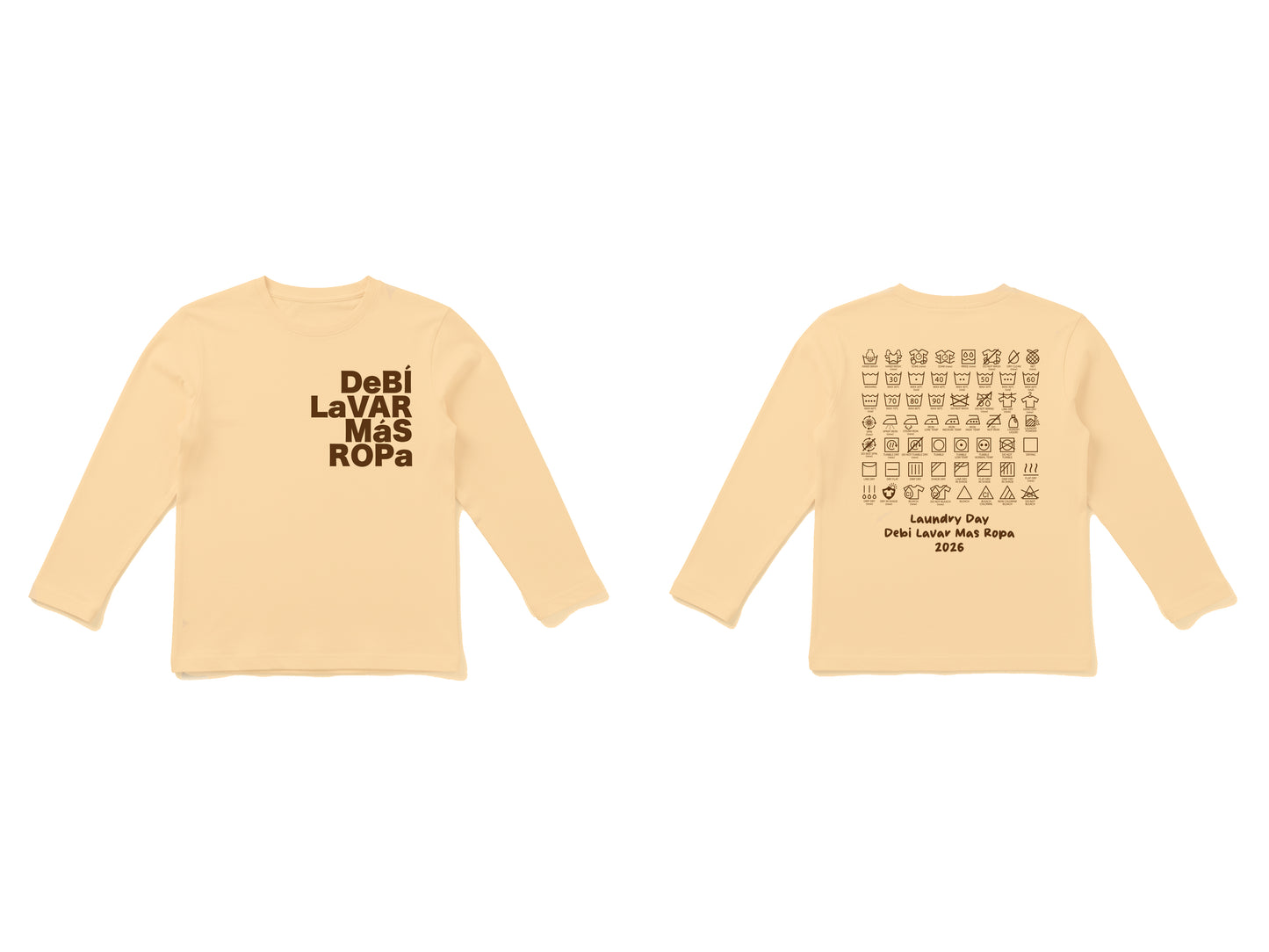 Debí Lavar Más Ropa (Heavy Weight Long Sleeve)